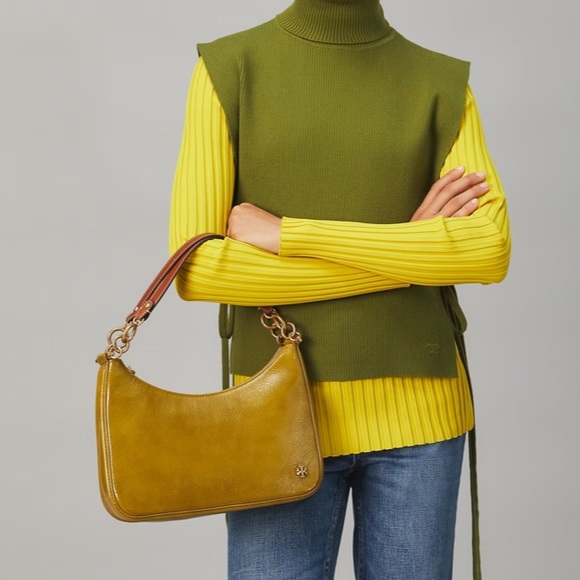 ❌SOLD LOCALLY- Like New Tory Burch Island Palm handbag - Picture 1 of 14